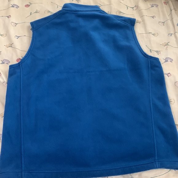 Columbia blue fleece vest NWT - Picture 4 of 4